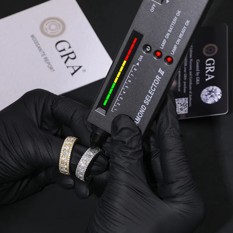 Moissanite Everest Ring