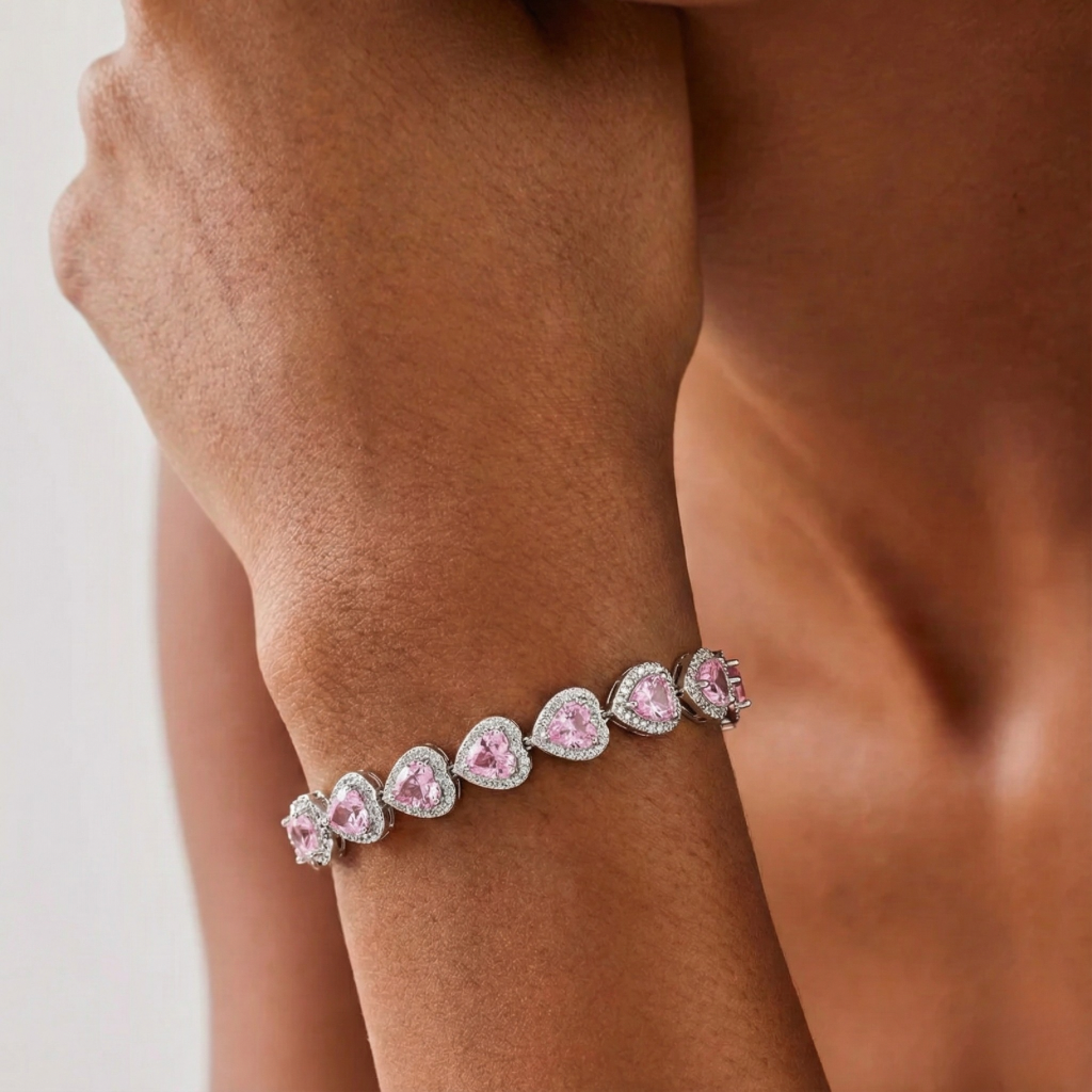 Heart Crystal Bracelets