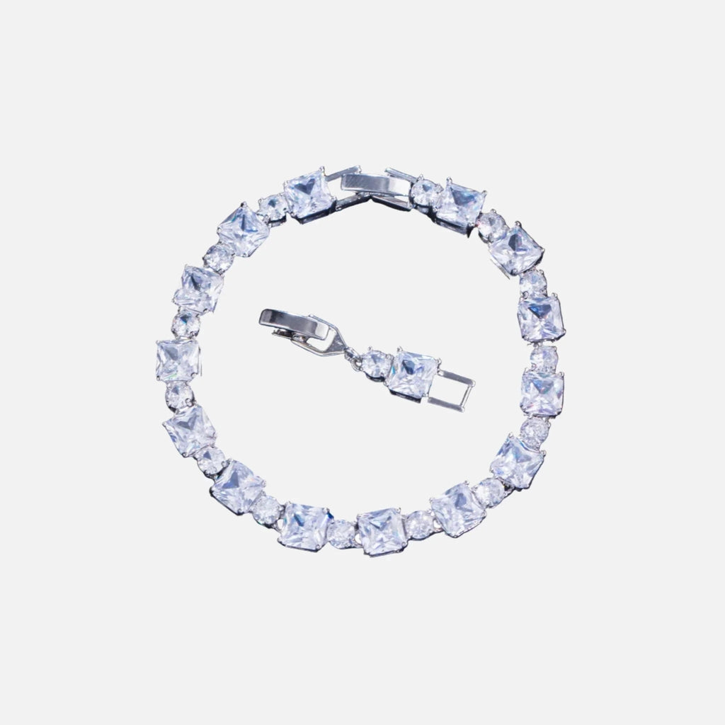 Cube Bracelet | Silver